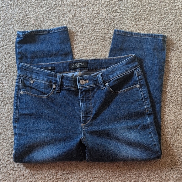 Talbots Flawless Five Pocket Crop Jeans Size 6 Petite Curvy - Picture 1 of 6